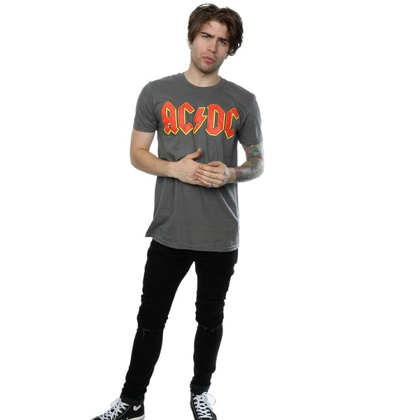 AC/DC Mens Logo Cotton T-Shirt
