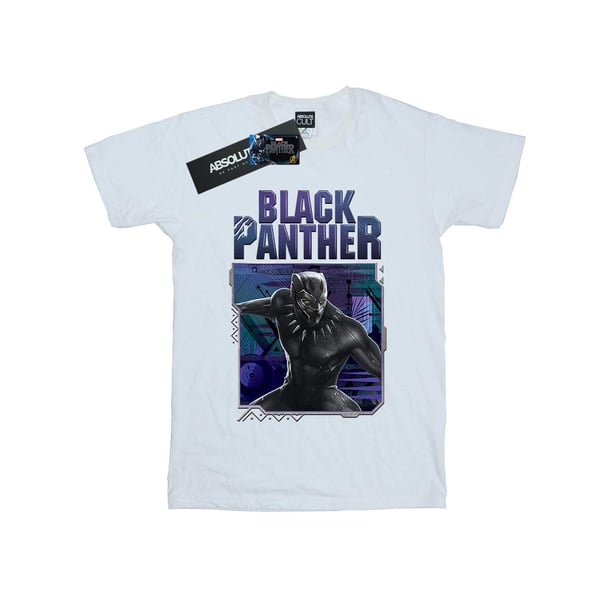 Marvel Herr Svart Panter Tech Märke T-Shirt