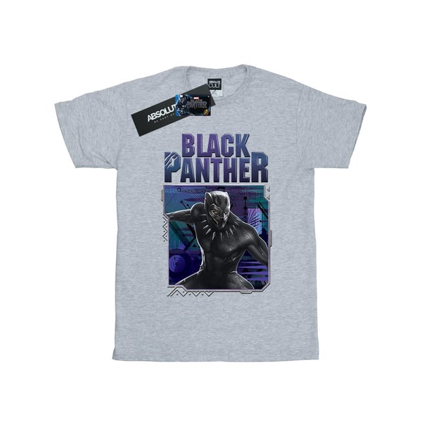 Marvel Miesten Black Panther Tech Badge T-paita