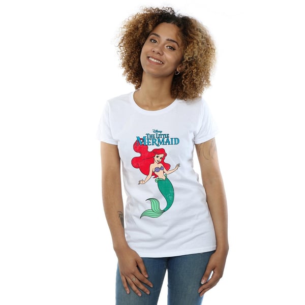 Disney Womens/Ladies The Little Mermaid Line Ariel Cotton T-Shirt