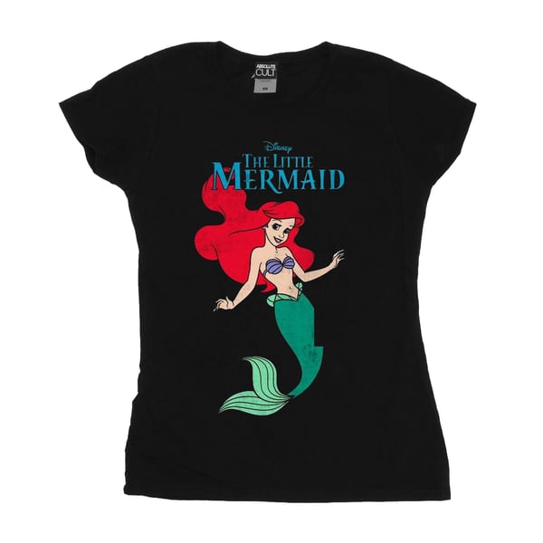 Disney Dam/Dam The Little Mermaid Line Ariel T-shirt i bomull
