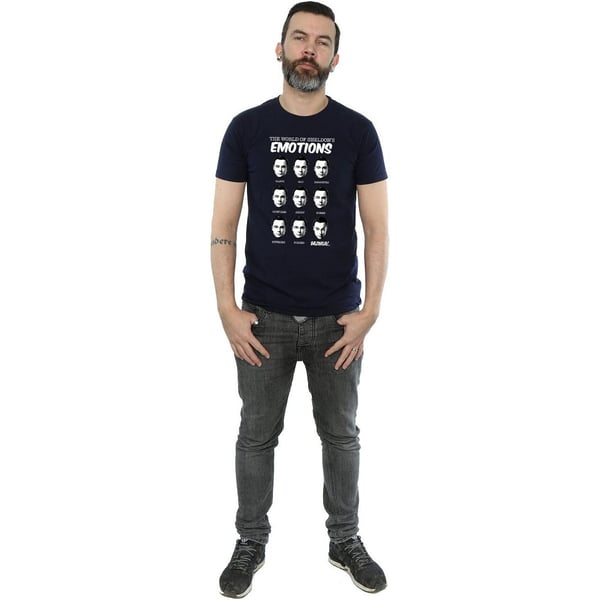 The Big Bang Theory Mens Emotions Sheldon Cotton T-Shirt