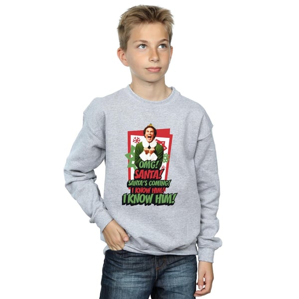 Elf Boys OMG Santa Sweatshirt