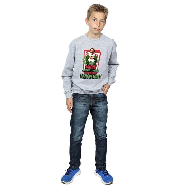 Elf Boys OMG Santa Sweatshirt