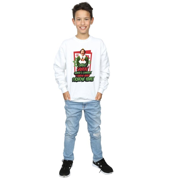 Elf Boys OMG Santa Sweatshirt