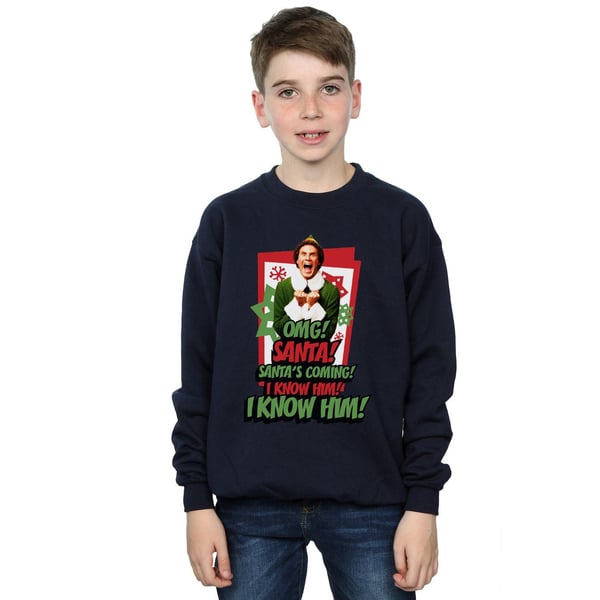 Elf Boys OMG Santa Sweatshirt