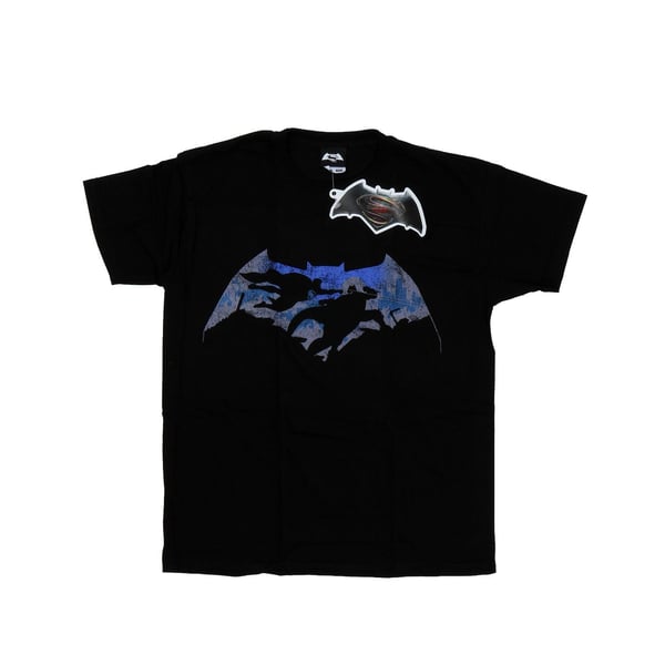 DC Comics Herr Batman v Superman Battle Silhouette T-shirt