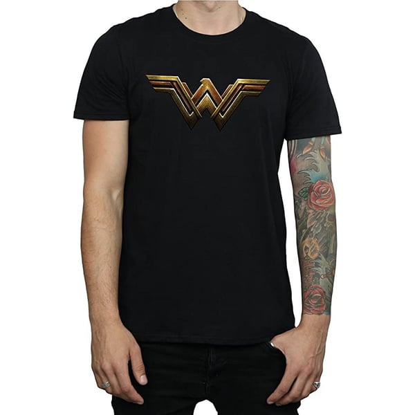 Wonder Woman T-shirt i bomuld til mænd