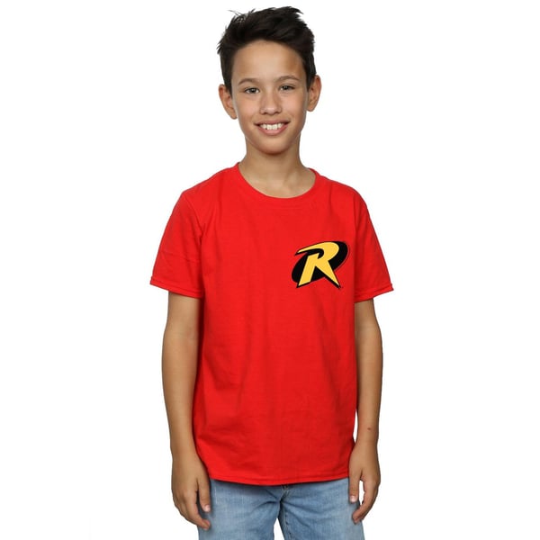 DC Comics Boys Batman Robin Logo T-Shirt