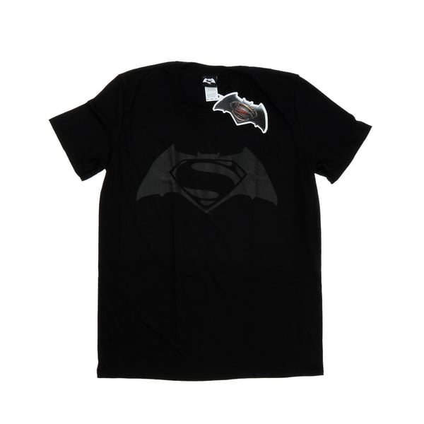 DC Comics Mens Batman v Superman Logo Print T-Shirt