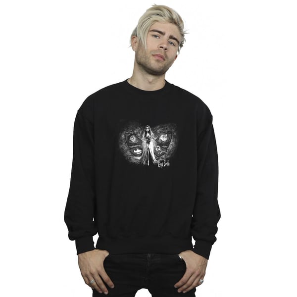 Corpse Bride Mens Emily Butterfly Sweatshirt
