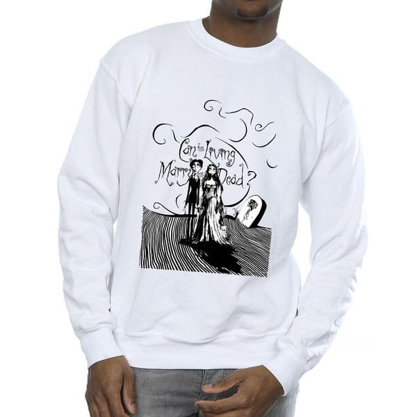 Corpse Bride Mens Marry The Dead Sweatshirt