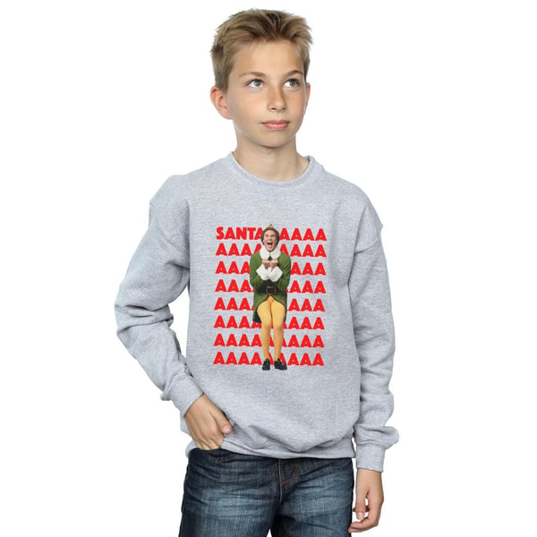 Elf Boys Buddy Santa Scream Tröja