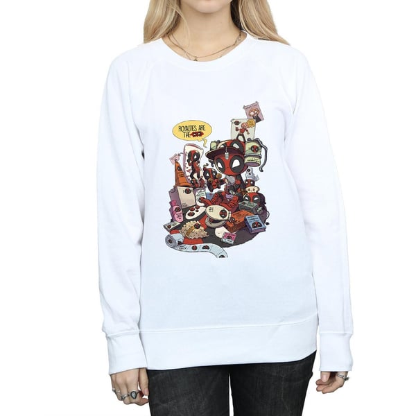Marvel Womens/Ladies Deadpool Merchandise Royalties Sweatshirt