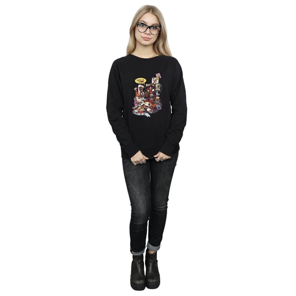 Marvel Womens/Ladies Deadpool Merchandise Royalties Sweatshirt