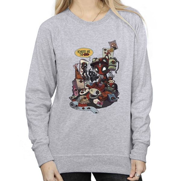 Marvel Womens/Ladies Deadpool Merchandise Royalties Sweatshirt