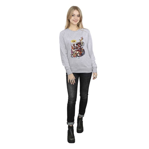 Marvel Womens/Ladies Deadpool Merchandise Royalties Sweatshirt