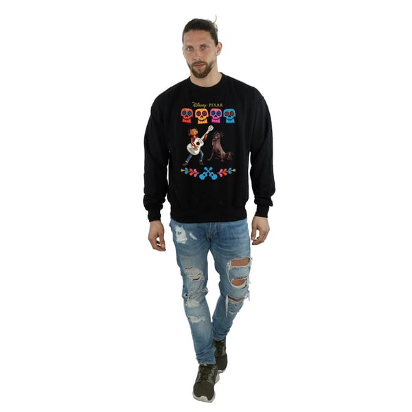 Disney Miesten Coco Miguel Logo Collegepaita