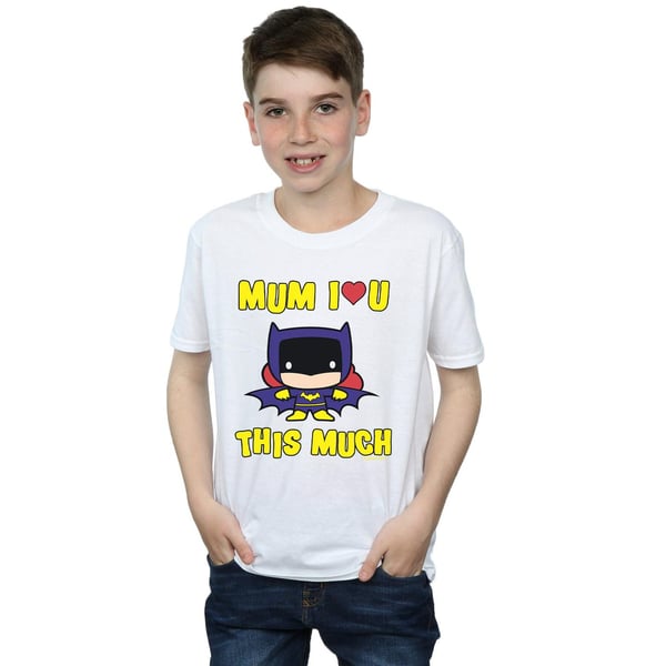 DC Comics Boys Batgirl Mum I Love You This Much T-Shirt