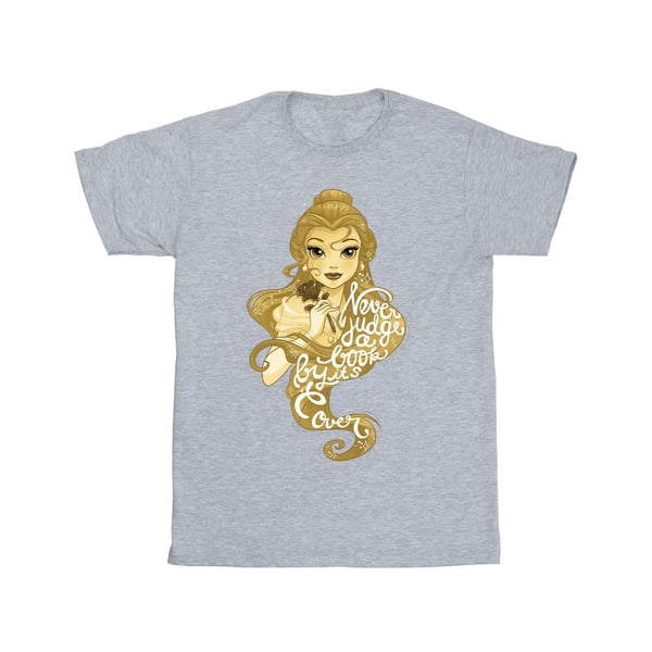 Disney Mens Beauty And The Beast Never Judge T-Shirt