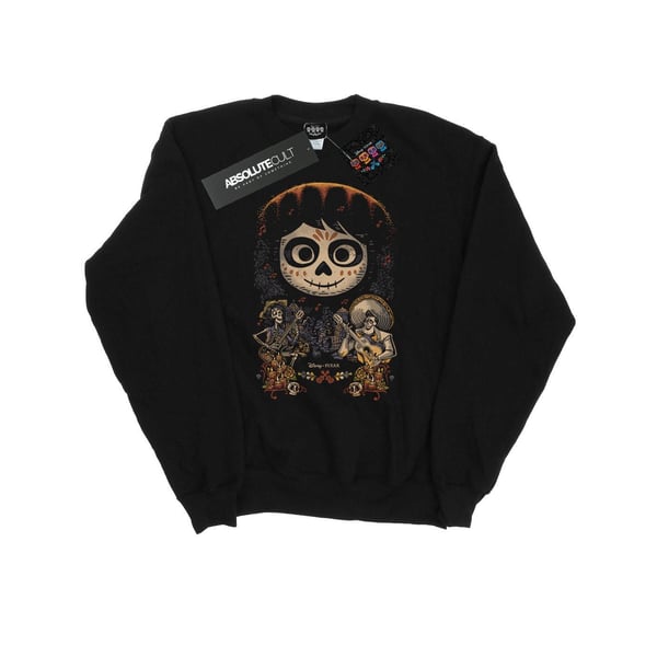 Disney Mens Coco Miguel Face Poster Sweatshirt