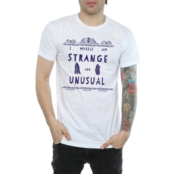 Beetlejuice Mens Strange And Unusual T-Shirt