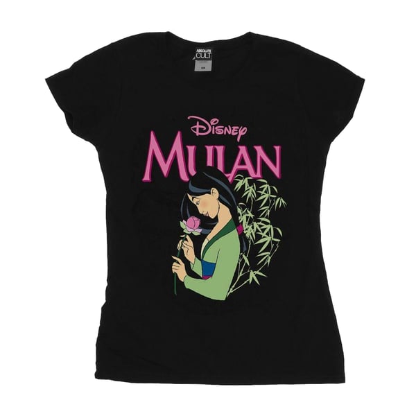 Disney Womens/Ladies Mulan Pink Magnolia Cotton T-Shirt