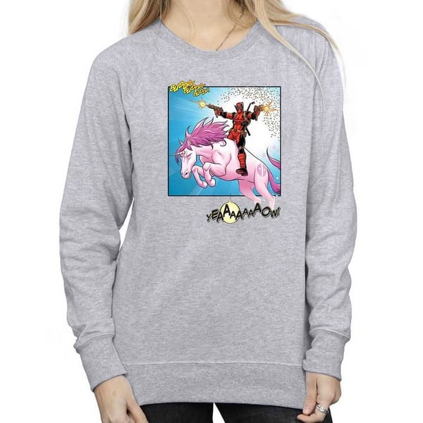 Marvel Womens/Ladies Deadpool Hey You Sweatshirt