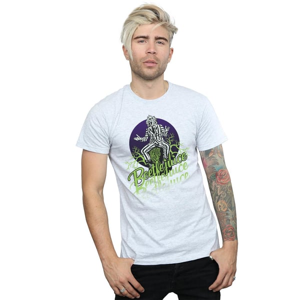 Beetlejuice Mens Faded Pose T-Shirt
