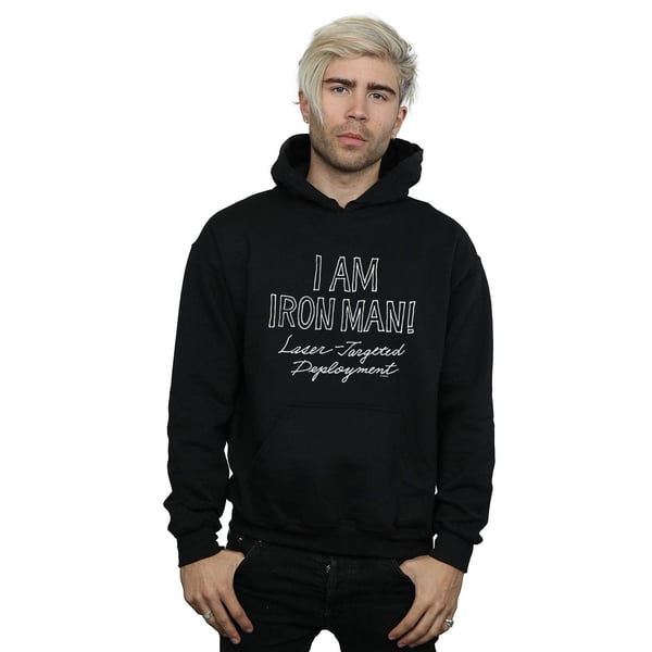 Marvel Mens I Am Iron Man Hoodie