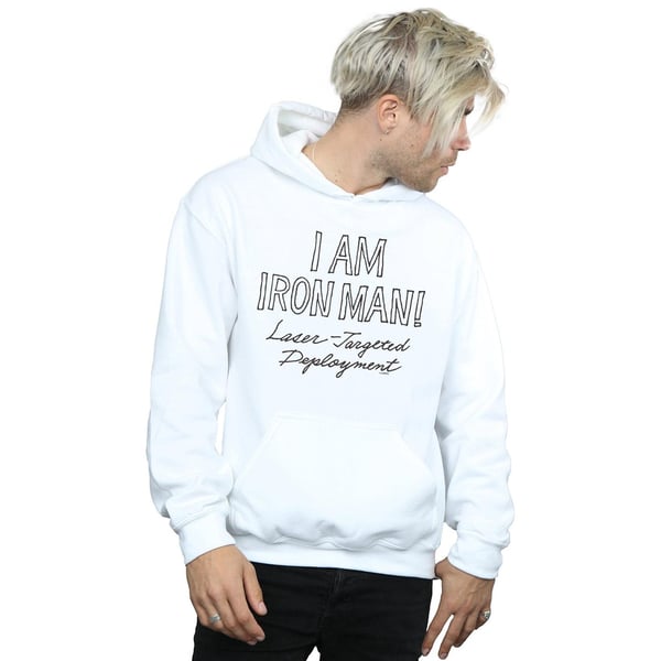 Marvel Mens I Am Iron Man Hoodie