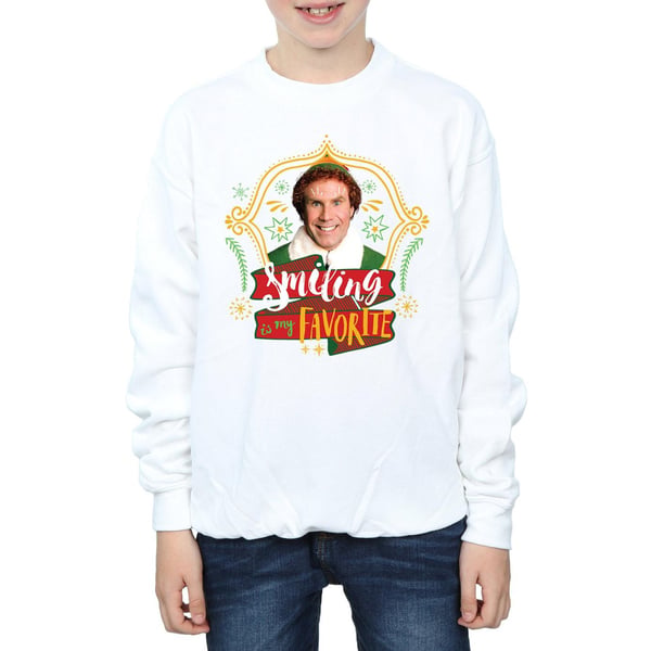 Elf Boys Buddy Smiling Sweatshirt