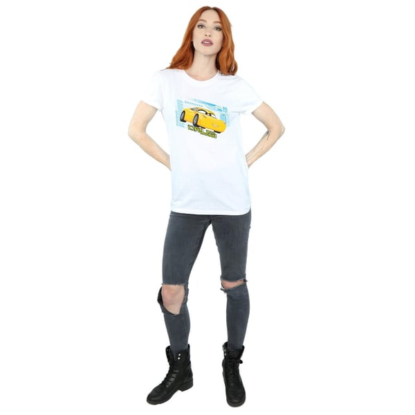 Disney Womens/Ladies Cars Cruz Ramirez Cotton Boyfriend T-Shirt