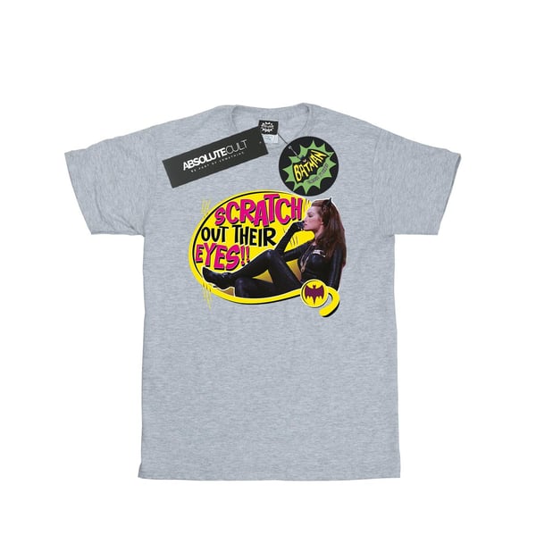DC Comics Herr Batman TV-serie Catwoman Scratch T-shirt
