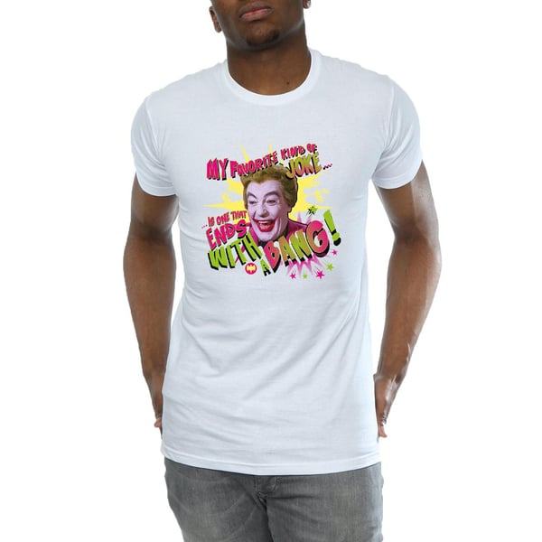 DC Comics Mens Batman TV Series Joker Bang T-Shirt