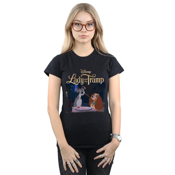 Disney Womens/Ladies Lady And The Tramp Homage Cotton T-Shirt