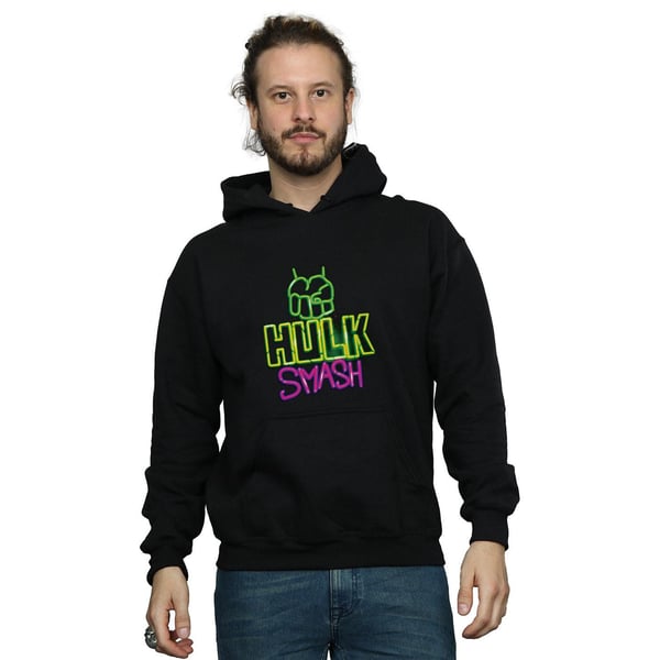 Marvel Mens Hulk Smash Hoodie