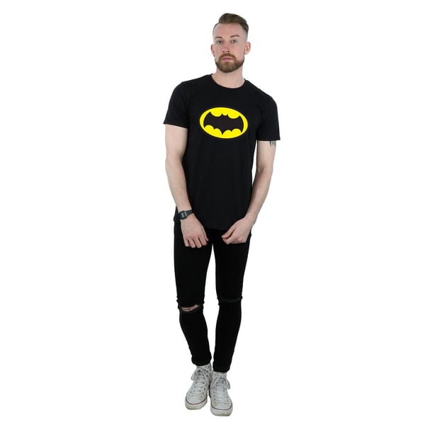 DC Comics Mens Batman TV Series Logo T-Shirt