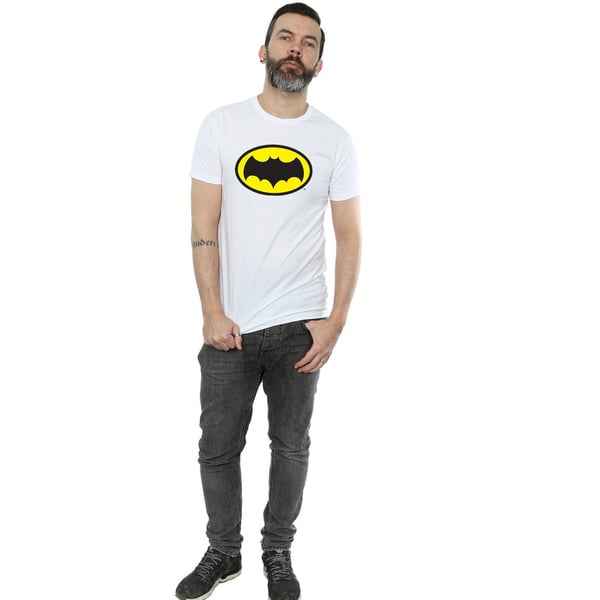 DC Comics Mens Batman TV Series Logo T-Shirt