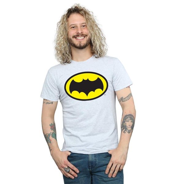 DC Comics Mens Batman TV Series Logo T-Shirt