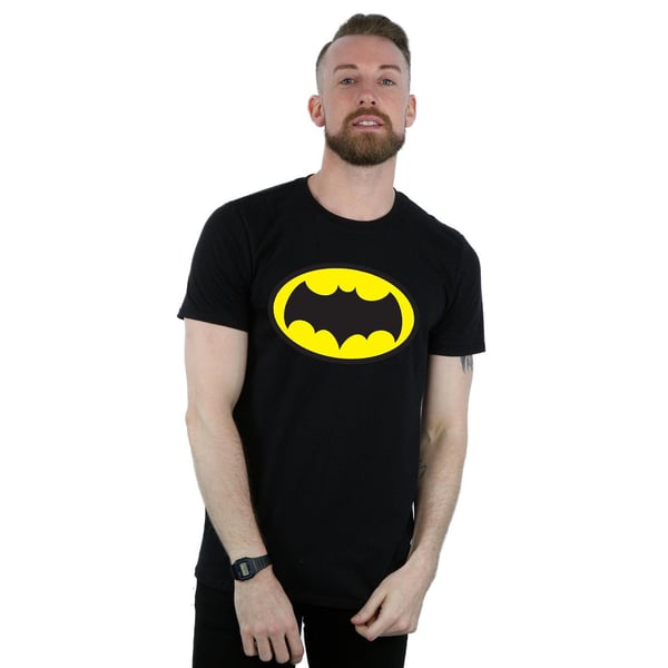 DC Comics Mens Batman TV Series Logo T-Shirt