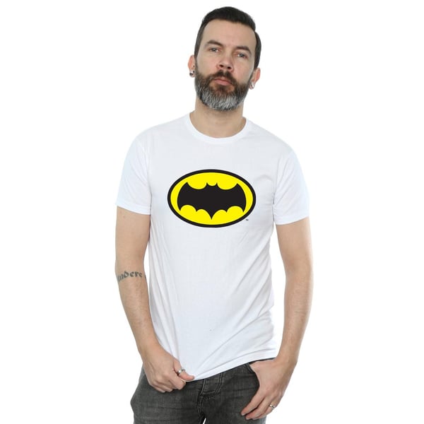 DC Comics Mens Batman TV Series Logo T-Shirt