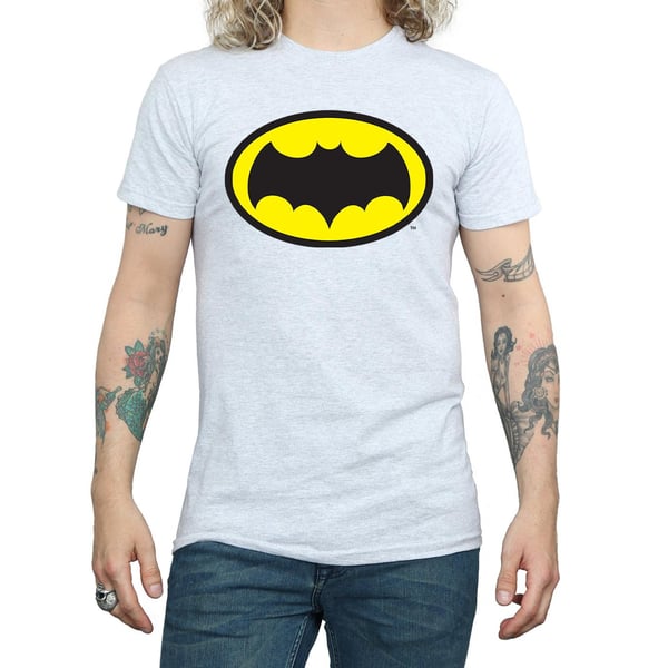 DC Comics Mens Batman TV Series Logo T-Shirt
