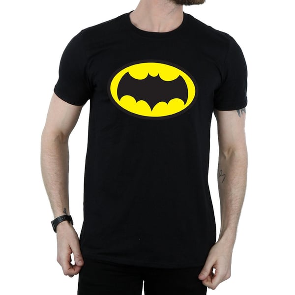 DC Comics Mens Batman TV Series Logo T-Shirt