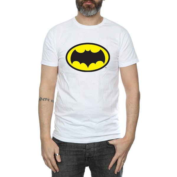 DC Comics Mens Batman TV Series Logo T-Shirt