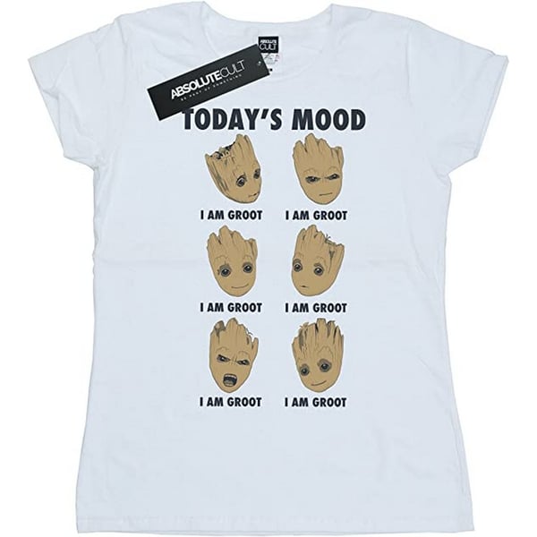 Guardians Of The Galaxy Womens/Ladies Today´s Mood Baby Groot Cotton Boyfriend T-Shirt