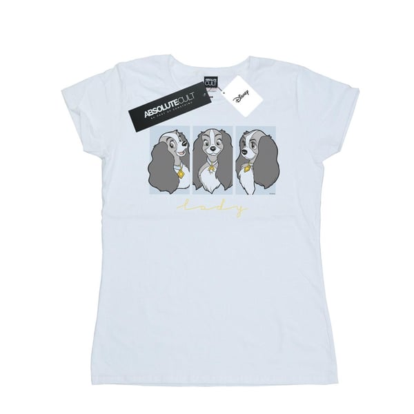 Disney Womens/Ladies Lady And The Tramp Lady Frames Cotton T-Shirt