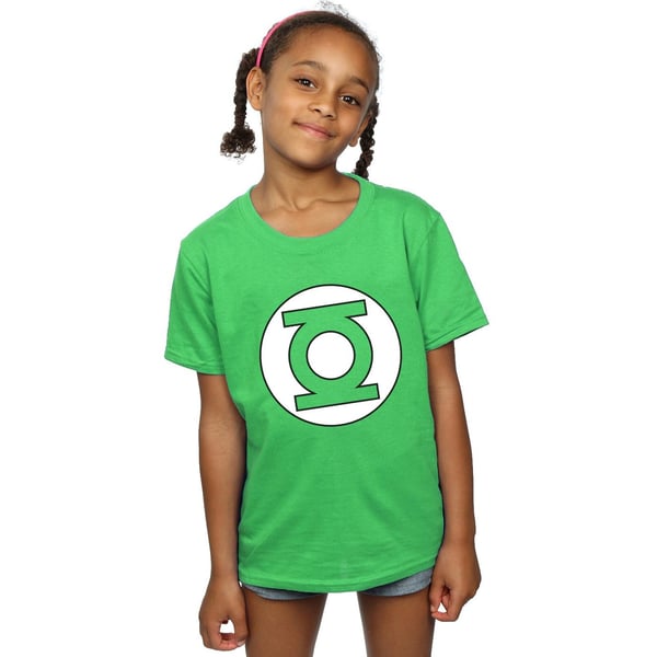 DC Comics Girls Green Lantern Logo Cotton T-Shirt
