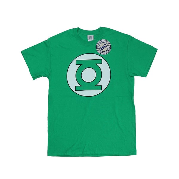 DC Comics Flickor Green Lantern Logotyp T-shirt i Bomull