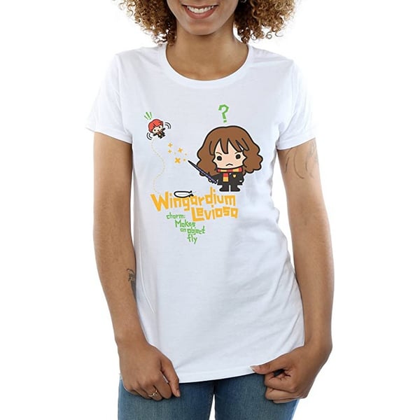 Harry Potter Boys Wingardium Leviosa Hermione Cotton T-Shirt
